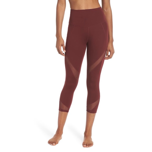 Zella Pants - Zella Moroccan High Waist Crop Leggings S